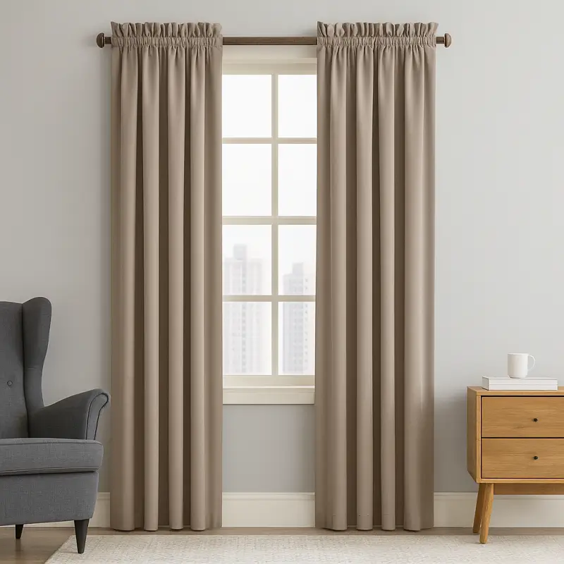 Sleeve Curtains Rod Pocket Sleeve Curtains