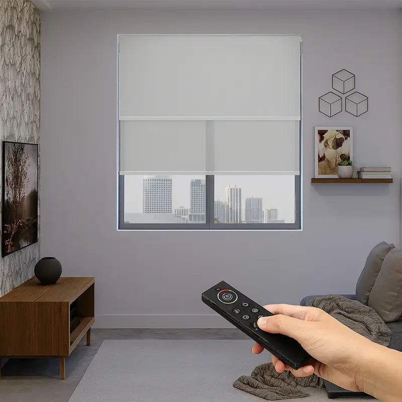 Motorized Curtains Dubai Roller Motorized Curtains