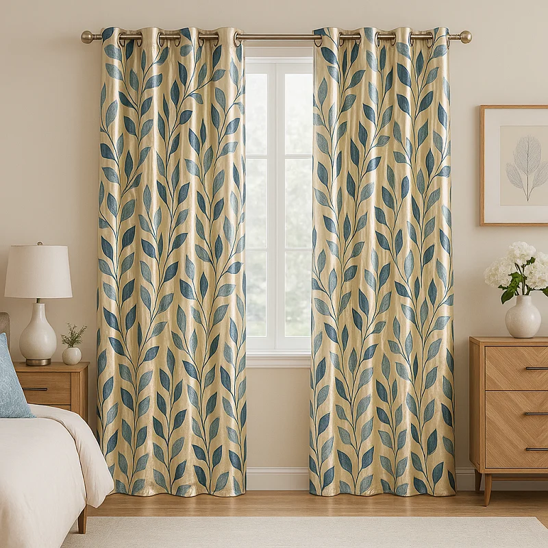Satin Curtains [Printed Satin Curtains]