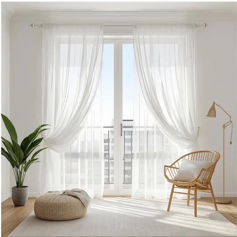 Cotton Curtains Sheer Cotton Curtains