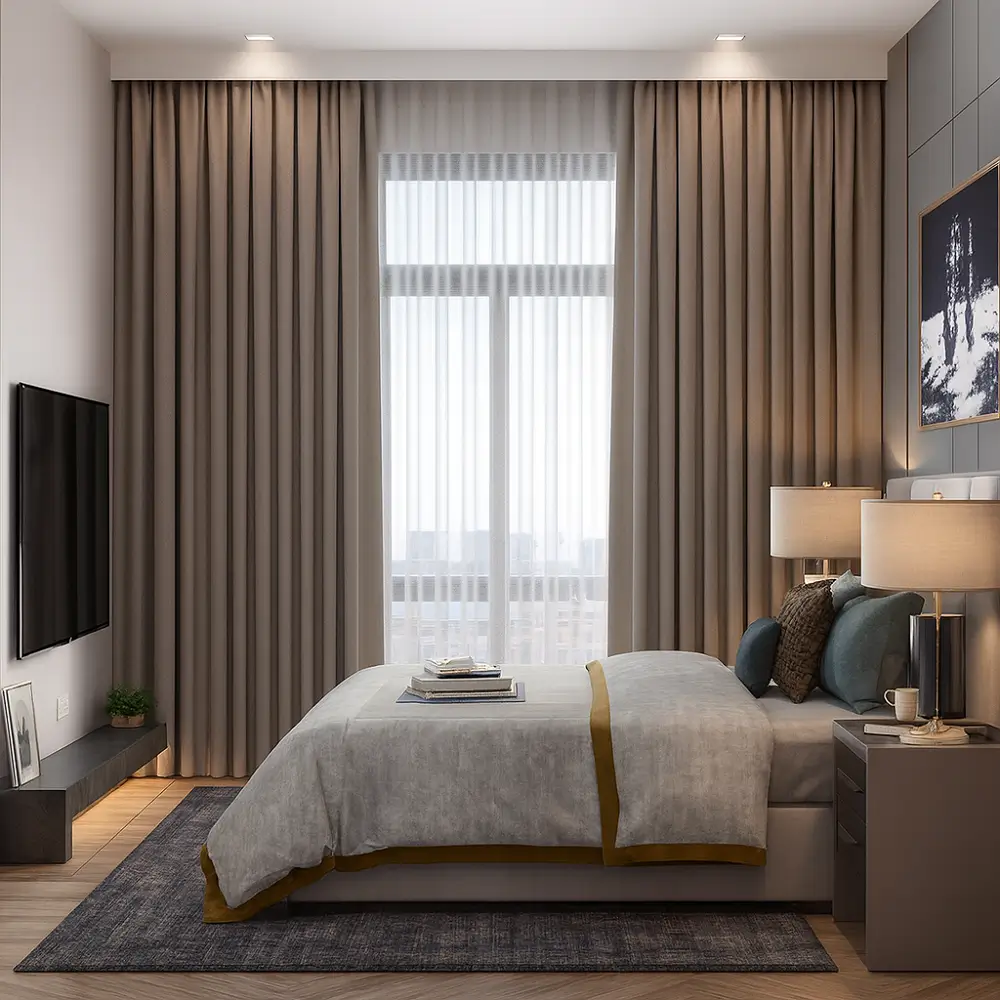 Silk Curtains Residential Silk Curtains