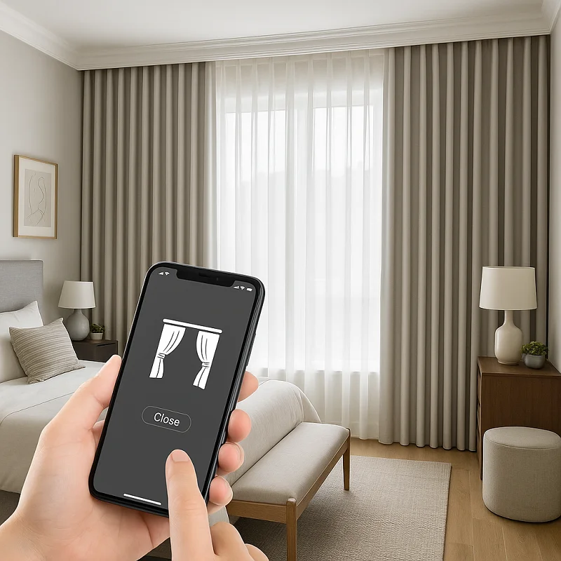 Smart Curtains [App-Controlled Smart Curtains]