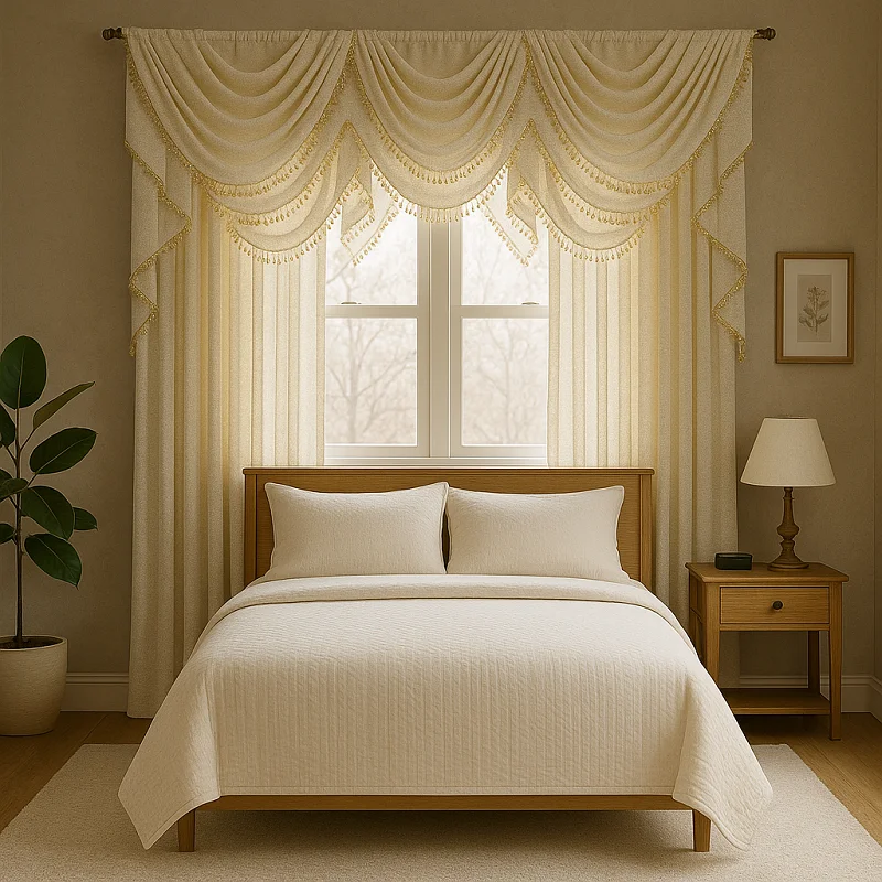 Swag Curtains [Beaded Swag Curtains]