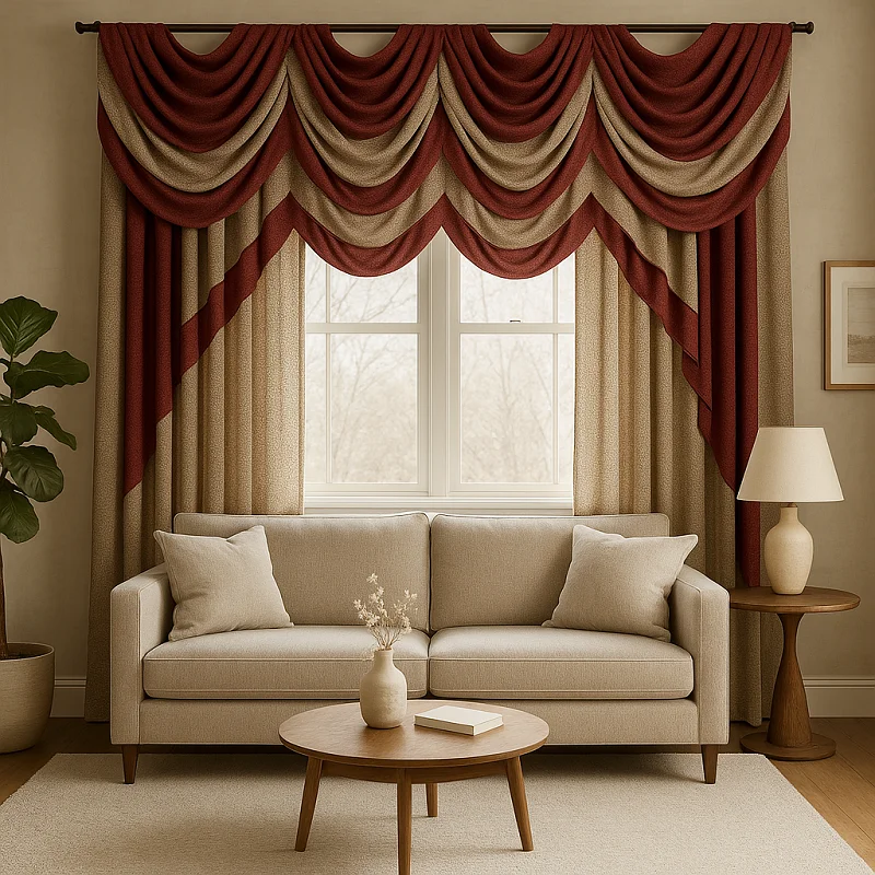 Swag Curtains [Layered Swag Curtains]