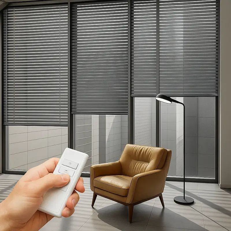 Motorized Blinds Venetian Motorized Blinds