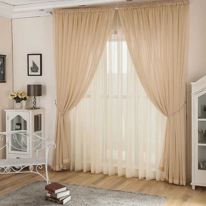 Voile Curtains [Plain Voile Curtains]