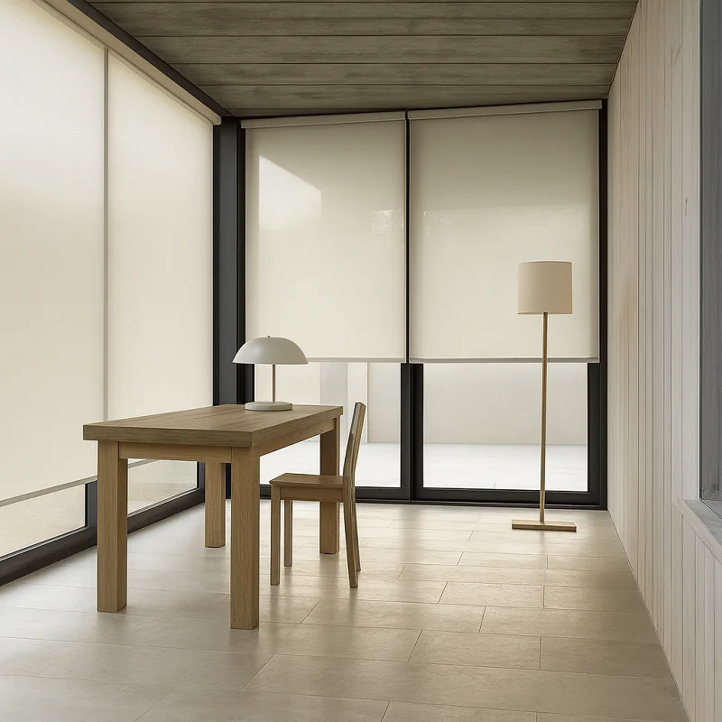 White Blinds [White Roller Blinds]