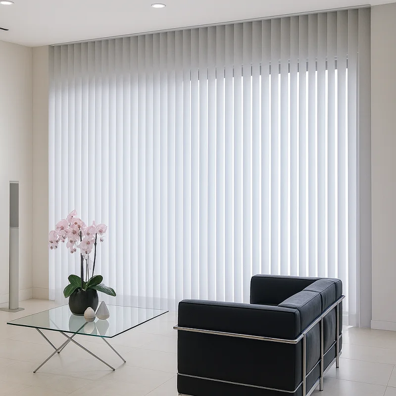 White Blinds [White Vertical Blinds]