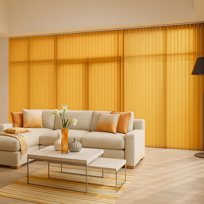 Yellow Blinds [Yellow Vertical Blinds]
