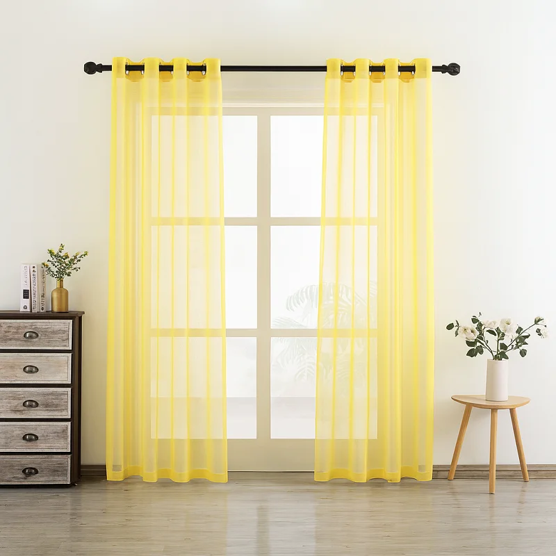 Yellow Curtains – Curtain Dubai