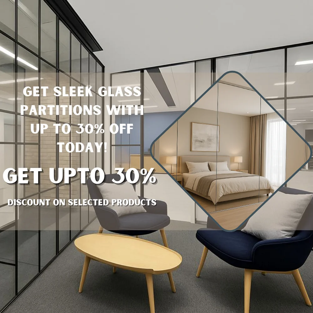 glass partitions (2) glass partitions