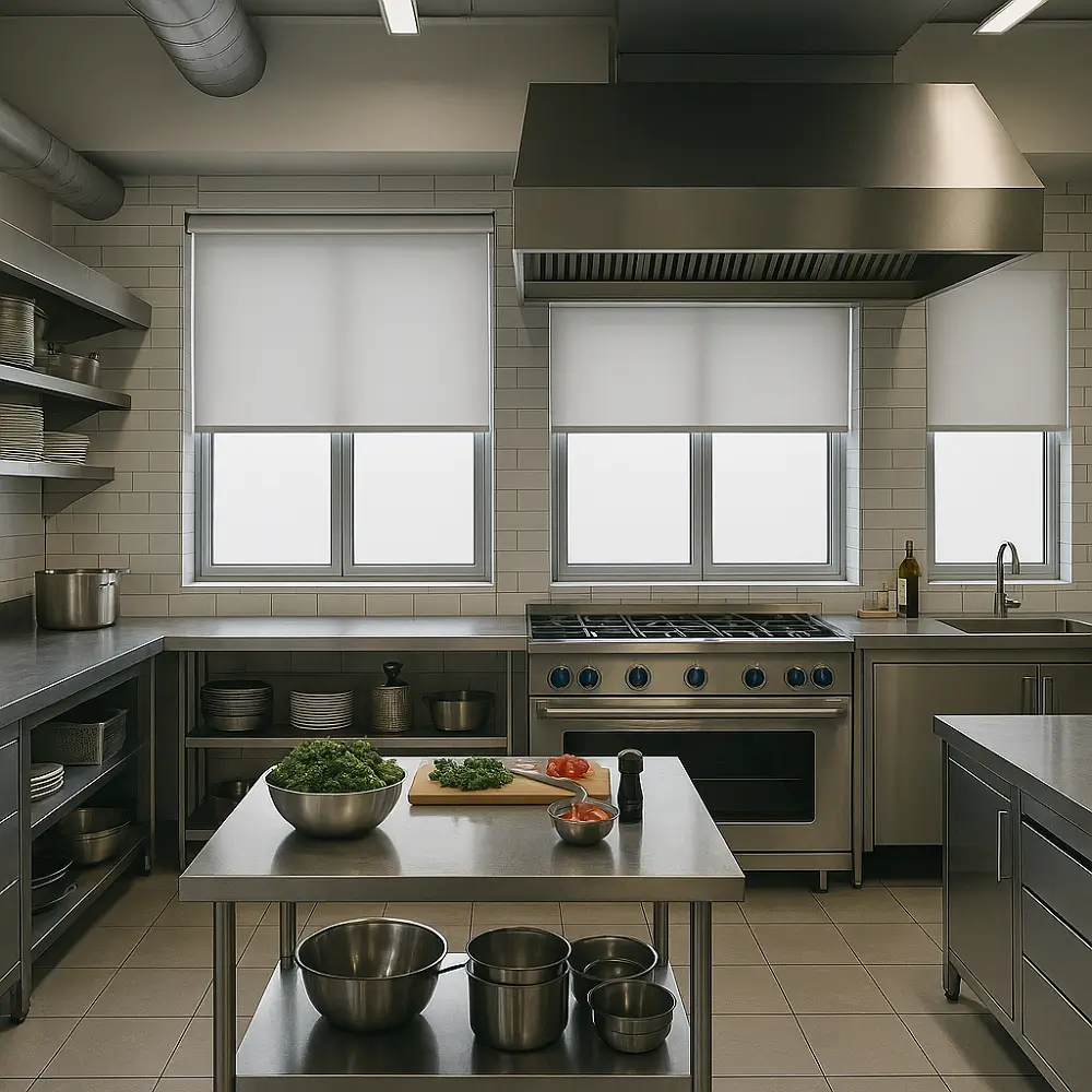Kitchen Blinds Commercial Kitchen Blinds