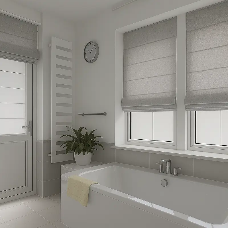 Bathroom Blinds Roman Bathroom Blinds