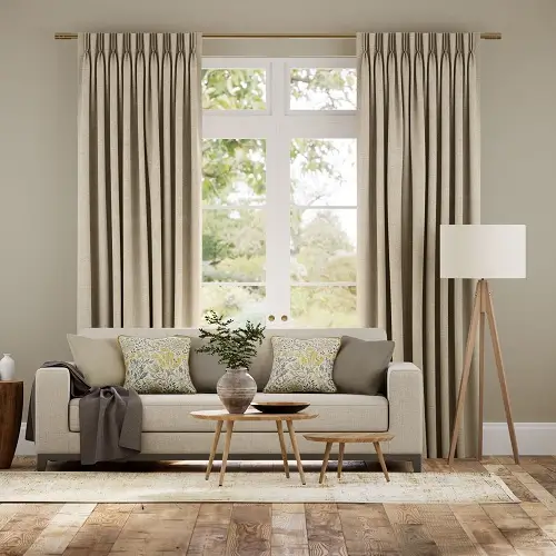 linen curtains