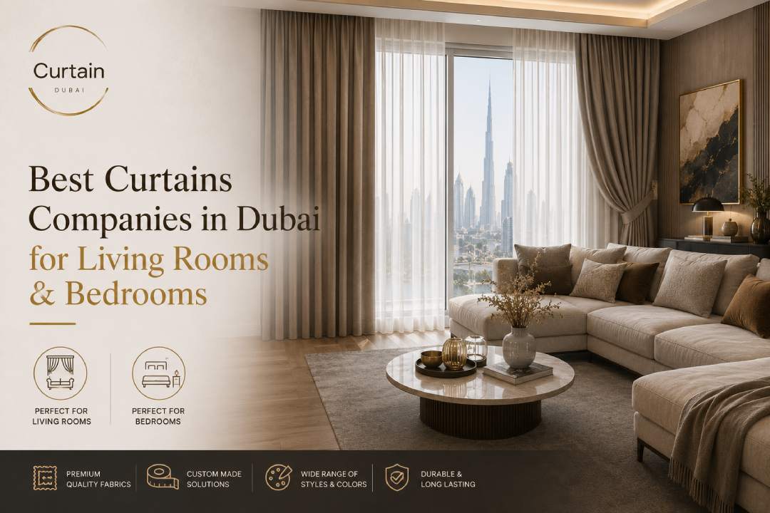 Read more about the article Best Curtains Companies in Dubai for Living Rooms & Bedrooms