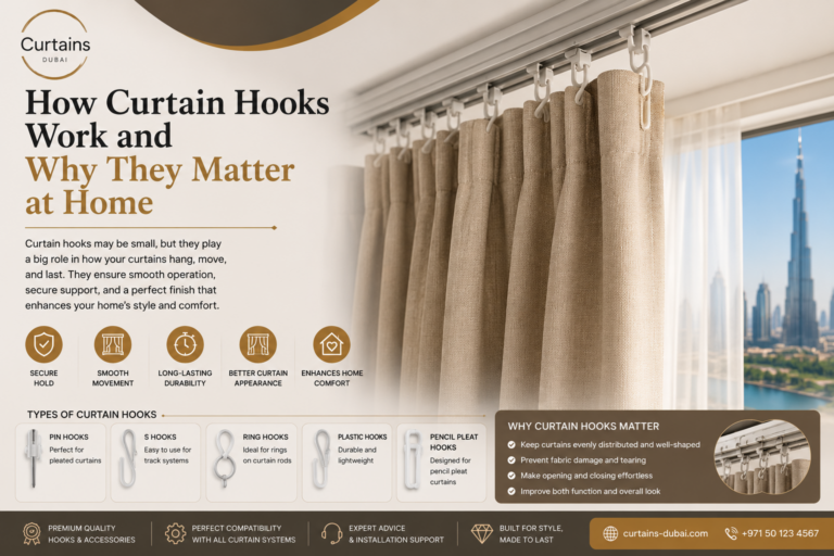 Read more about the article How curtain hooks Work and Why They Matter at Home