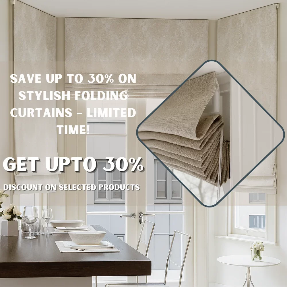 Buy Top Quality Folding Curtains in Dubai & Abu Dhabi | Hurry!