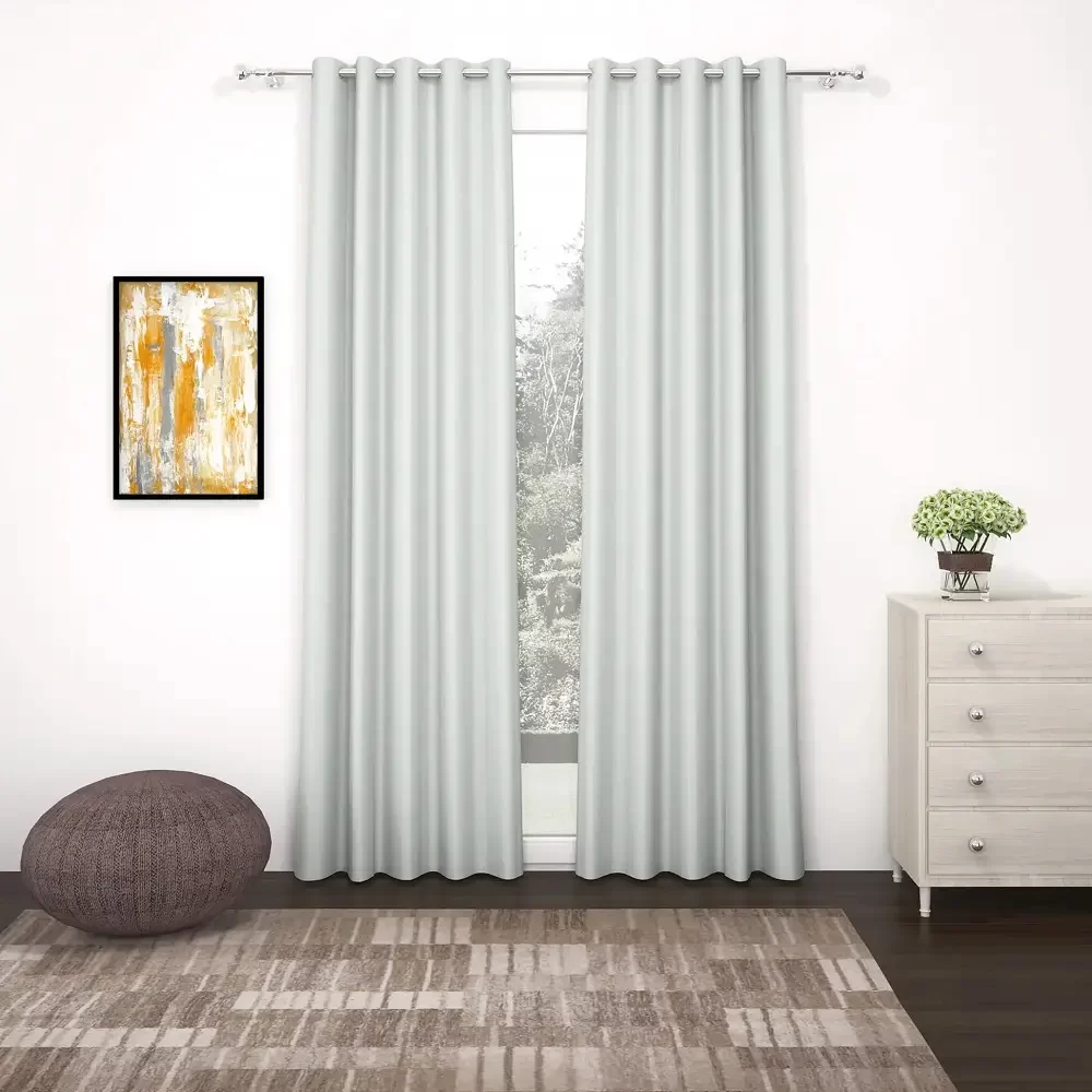 silk curtains